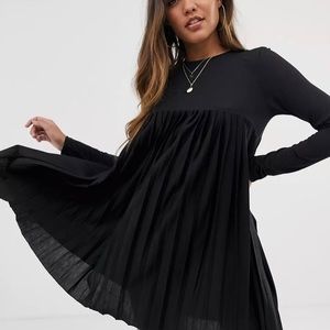 ASOS Black babydoll dress